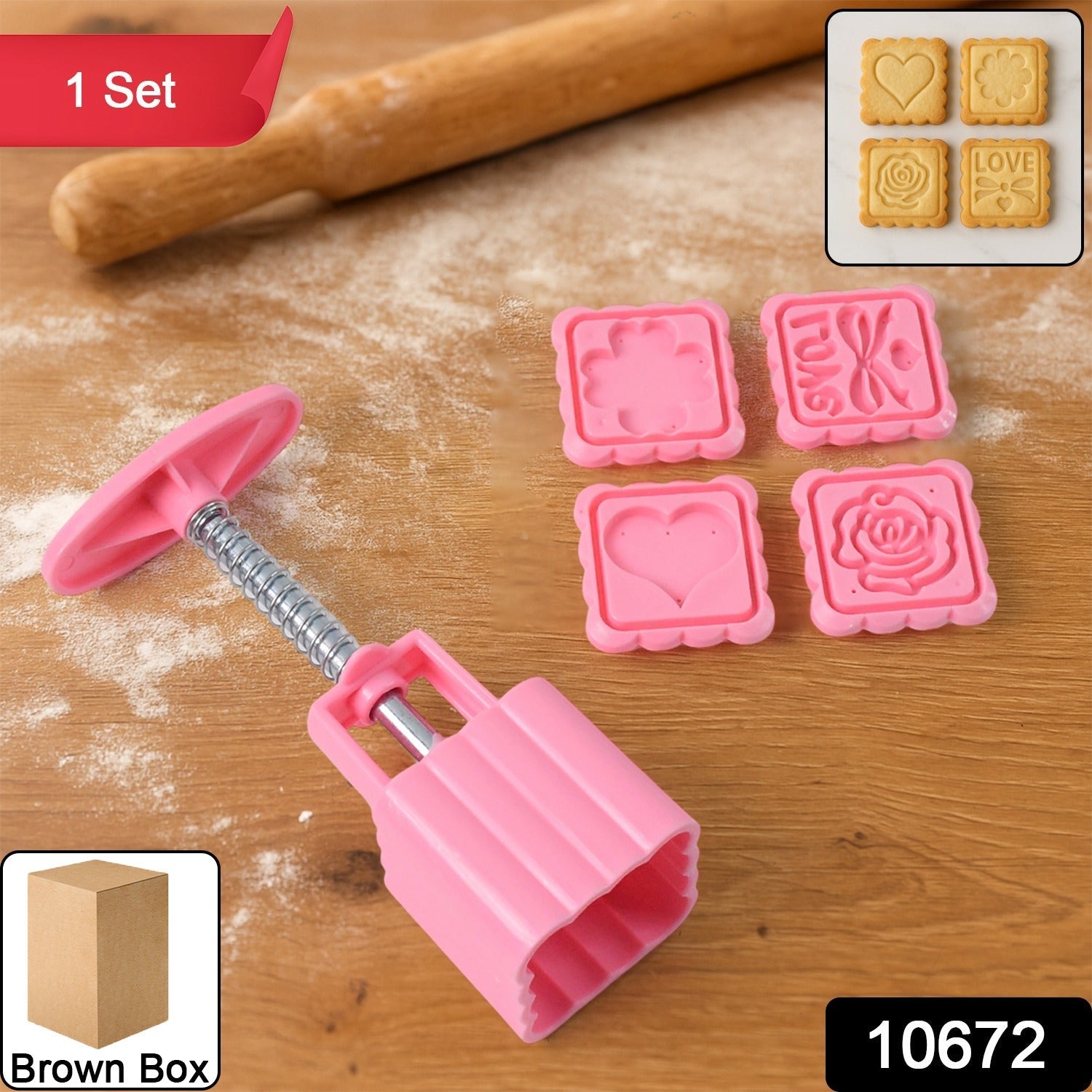 Biscuit Stamp Mold Set Biscuit Stamp Mold Set
